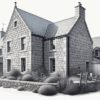 Clermont Gris Limestone Elevates Farmhouse Style in Fife