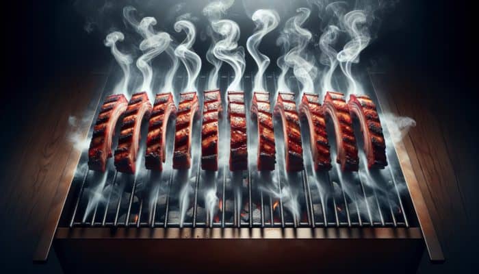Bourbon Glaze Smoked Spare Ribs for a Delicious Treat