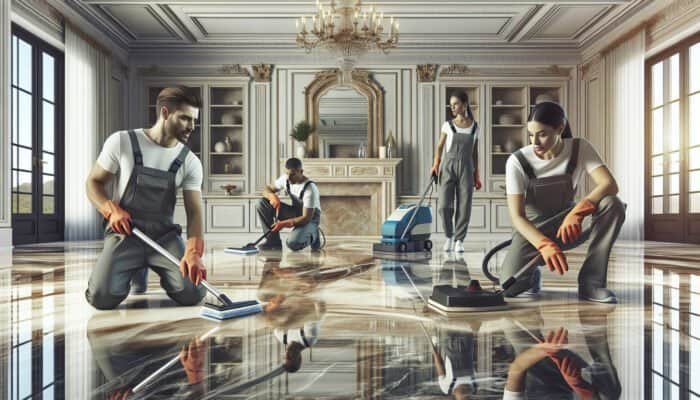 Marble Floor Cleaning Services Delivered Right to You