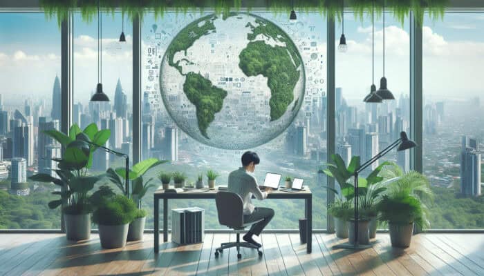 Remote Work Strategies: Go Green with Virtual Assistants