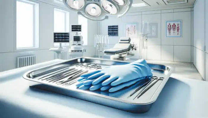 Blue Vinyl Powdered Gloves: Where to Buy in Chichester