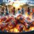 Sriracha BBQ Chicken Drumsticks for a Flavor Blast